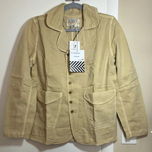 NWT Sandrine Rose Free People Womens Empire Jacket Sunflower Size Small - Picture 2 of 8